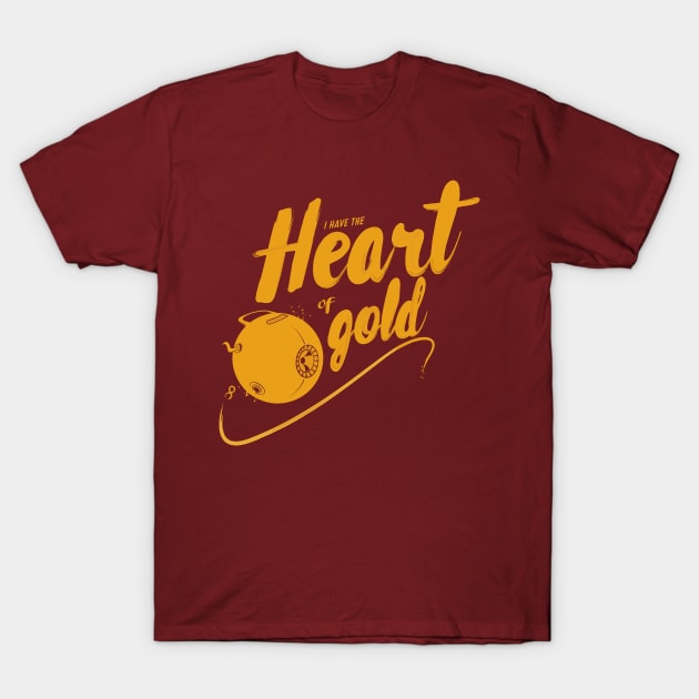 Heart of Gold T-Shirt by DeepSpaceDives